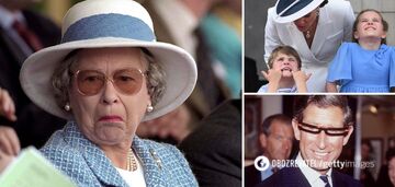 Prince Harry shows his tongue and King Charles poses with Shrek. 20 funny photos of the royal family