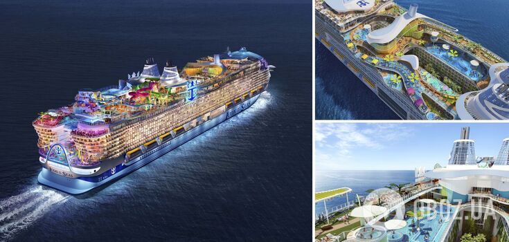The Titanic is hiding: what the Icon of the Seas, the world's largest cruise ship, looks like as it sets sail for its maiden voyage