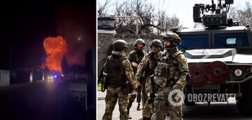 A boarding house where the occupants were based was burning: new details of the fire with detonation of a BC near Mariupol have surfaced