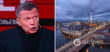 "Radzę Niemcom opuścić miasto": propagandysta Sołowjow marzy o spaleniu Berlina. Wideo