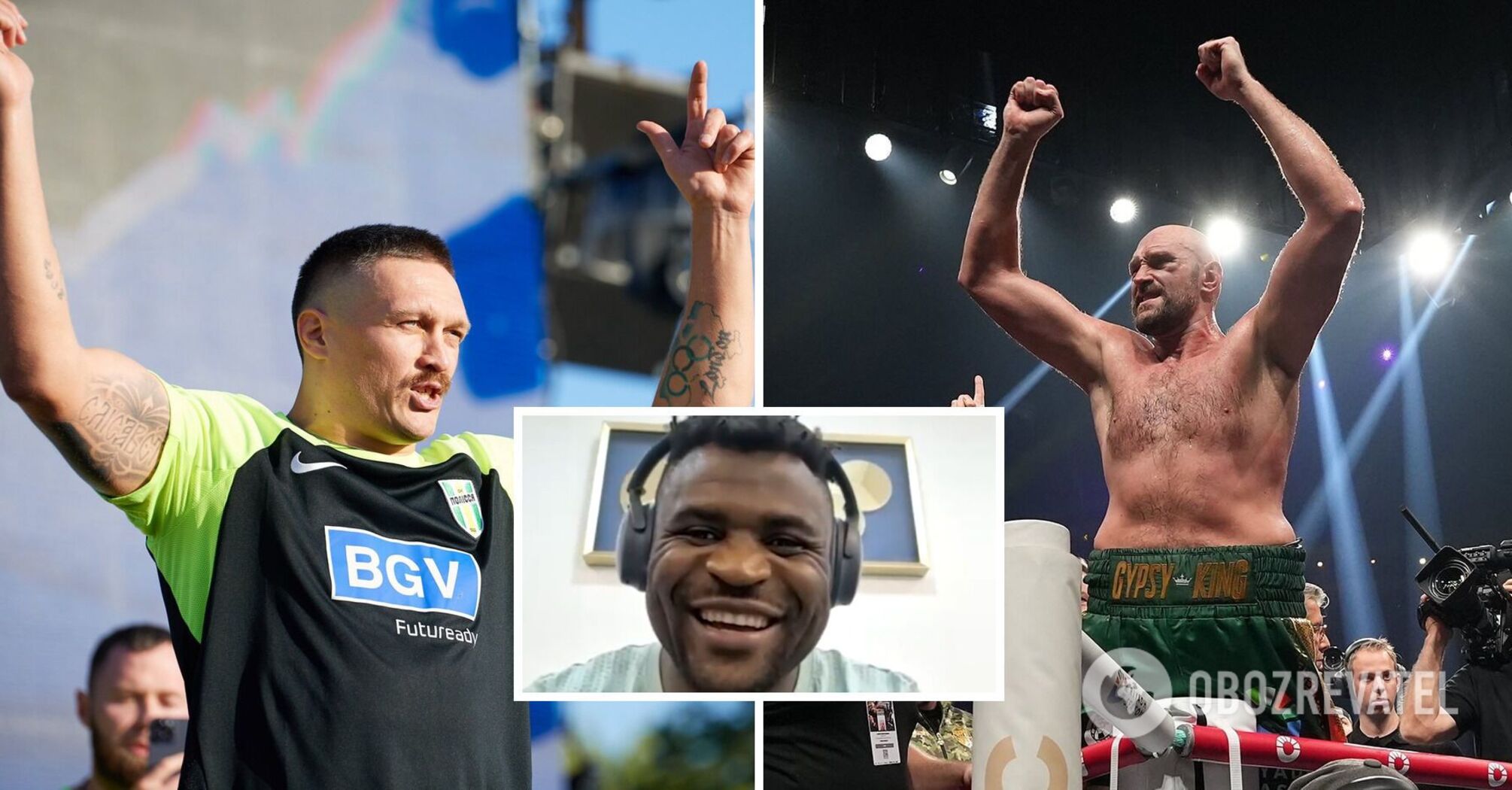 "It's my fault": Ngannou upset by postponement of Usyk-Fury fight