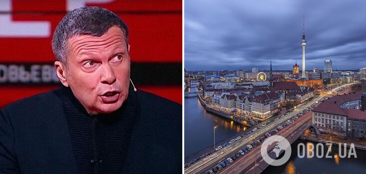 "Radzę Niemcom opuścić miasto": propagandysta Sołowjow marzy o spaleniu Berlina. Wideo