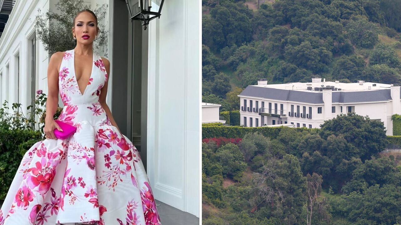 Jennifer Lopez shows her $60 million luxury home where she lives with Ben Affleck. Photo