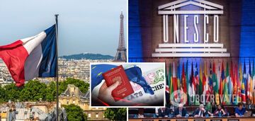 Russian representatives skip opening of the UNESCO conference as France delays the issuance of their visas