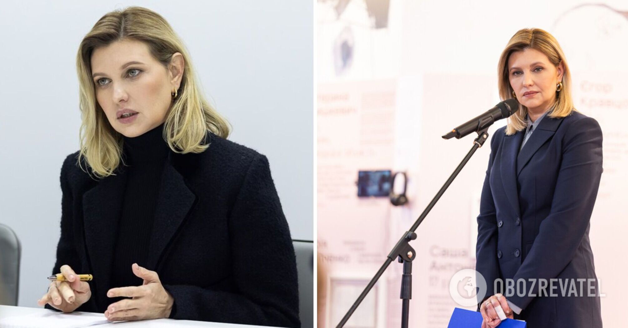 Is Olena Zelenska injured? A special detail was noticed in the photo of the first lady