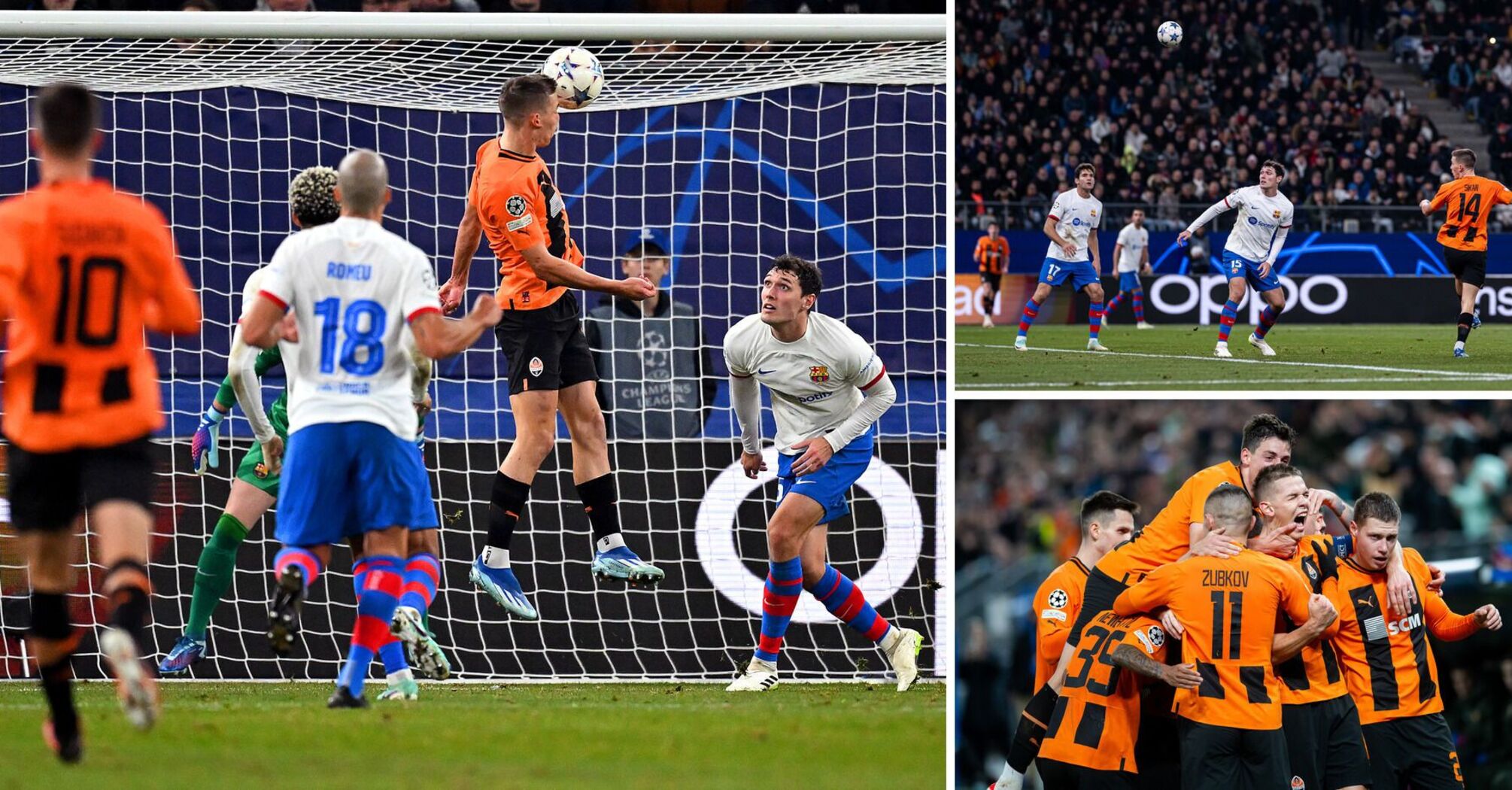 Shakhtar sensationally beats Barcelona in the Champions League. Video