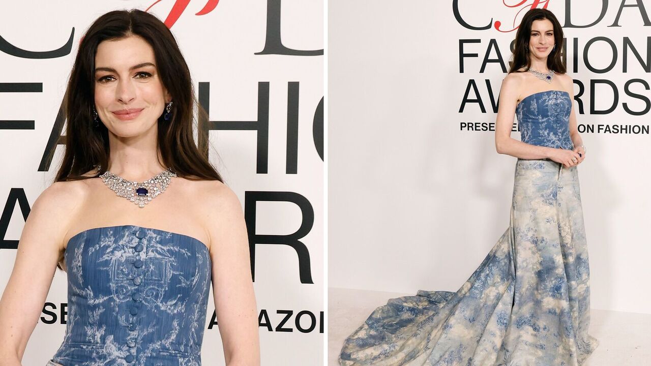 Aktorka Anne Hathaway wyszła w odważnym stylu, ubrana w nowy trend na sezon wiosna / lato 2024