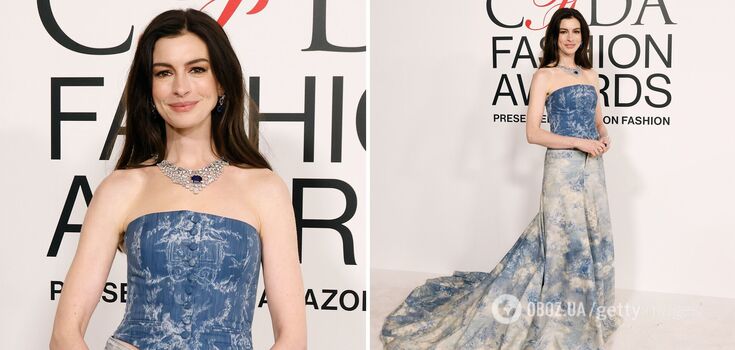 Aktorka Anne Hathaway wyszła w odważnym stylu, ubrana w nowy trend na sezon wiosna / lato 2024