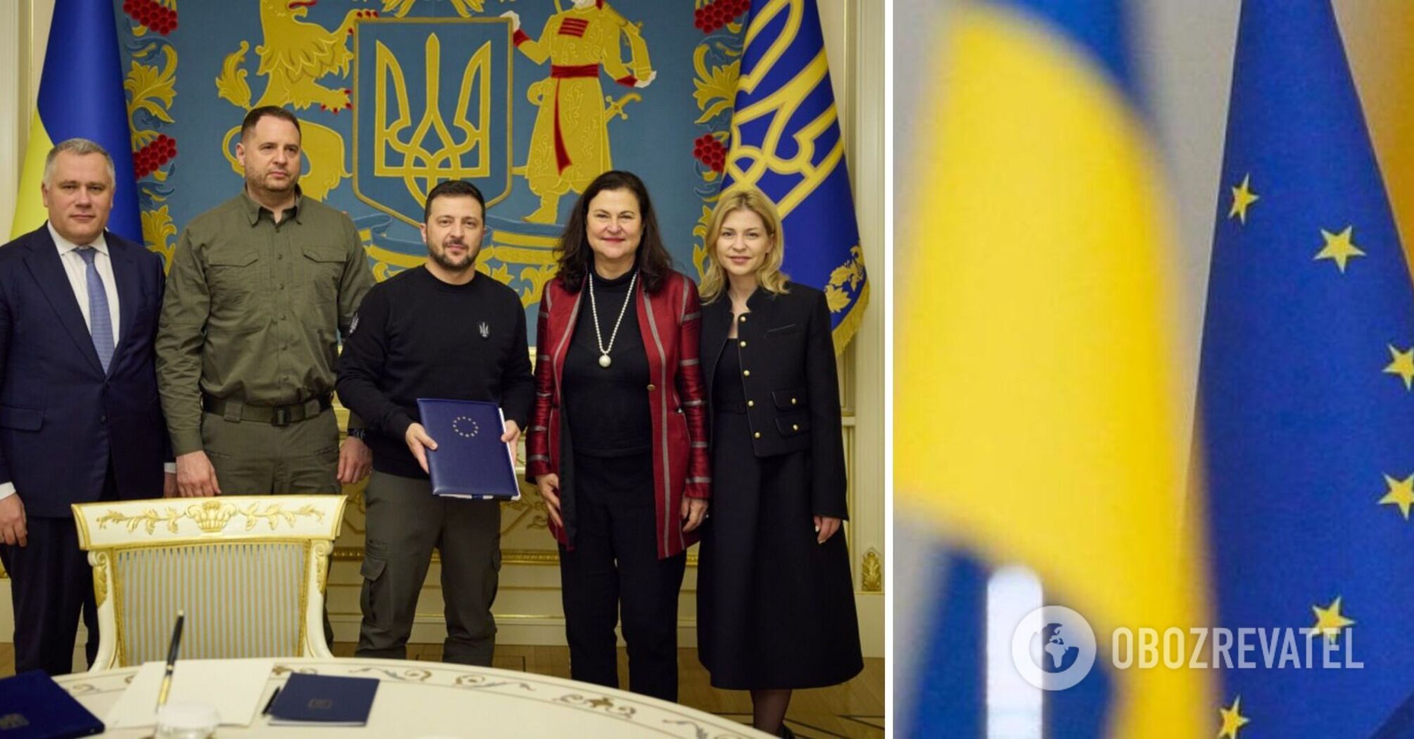 Zelensky signs a decree on preparations for negotiations on Ukraine's accession to the EU. Photo