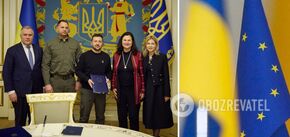 Zelensky signs a decree on preparations for negotiations on Ukraine's accession to the EU. Photo