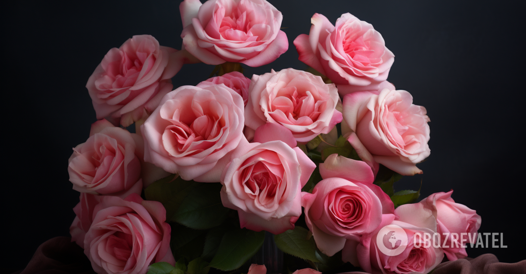 How to reveal roses in a bouquet: a quick and easy life hack