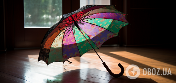 How to dry an umbrella correctly: etiquette rules