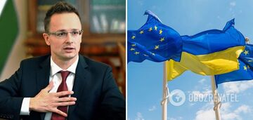 "It will bring war to the EU": the head of the Ministry of Foreign Affairs of Hungary said that Ukraine is not suitable for EU membership