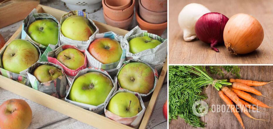 Gdzie najlepiej przechowywać owoce i warzywa, aby przetrwały zimę: porady