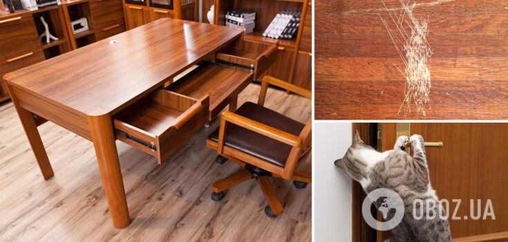 How to remove scratches on wooden furniture: home remedies