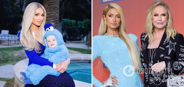 'Oh God, the neck! Did they ever hold babies before?!' Paris Hilton and her mother, Kathy Hilton, faced criticism over a video featuring the newborn Phoenix