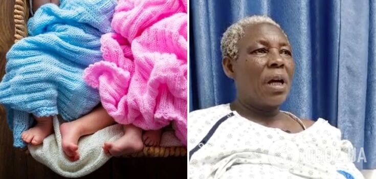 Africa's oldest mother: a 70-year-old woman from Uganda gave birth to twins. Photo and video