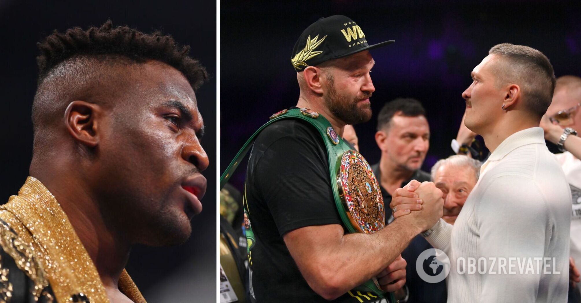 "He shut everyone up and impressed the world": Usyk enthusiastically counted how many rounds Ngannou won in Fury