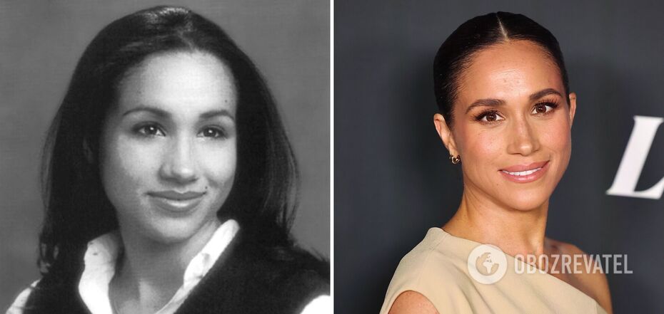 From actress to duchess: how Meghan Markle has changed from the age of 18 to the present day. Photo