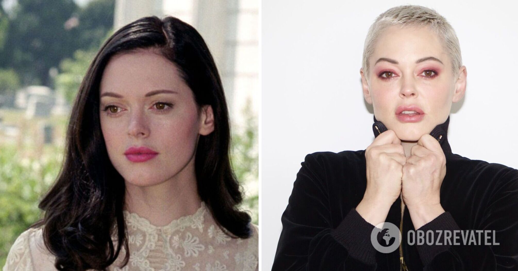 McGowan has changed her look