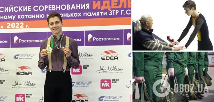 Russian figure skater and championship winner drafted into terrorist army