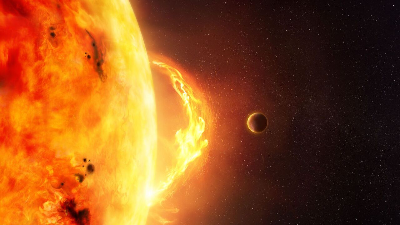 An extremely powerful flare that will collide with the Earth released by the Sun: when it will happen
