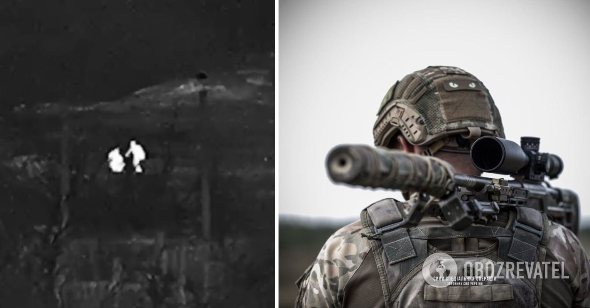 Siły Zbrojne Ukrainy pokazały, jak ich snajperzy zniszczyli okupantów