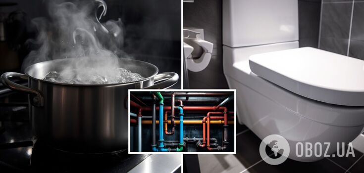Can you pour boiling water into the sink and toilet: the consequences will be serious