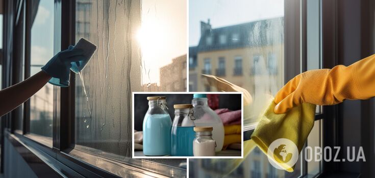 How to wash windows to a perfect shine: three ingredients are needed