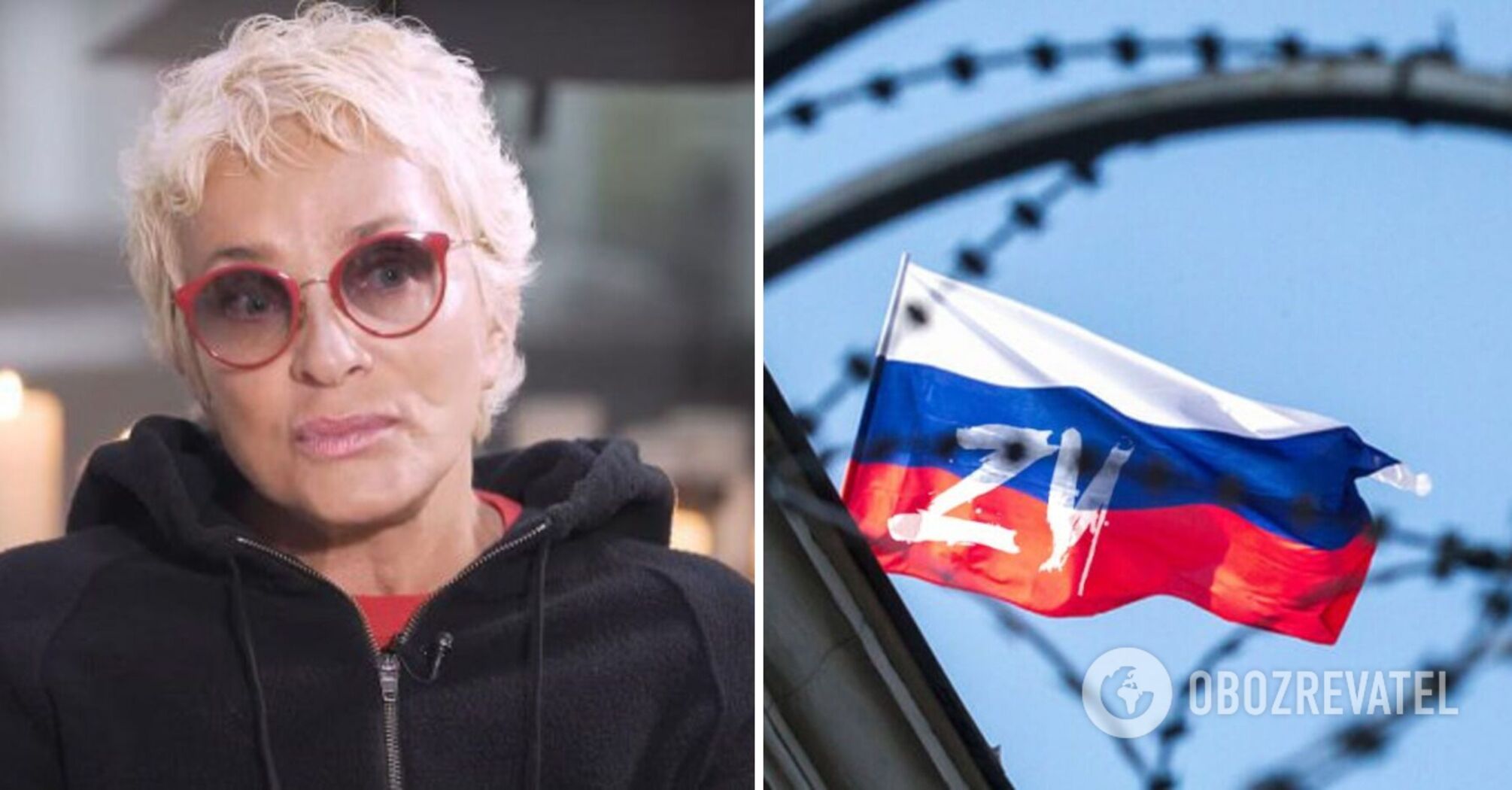 Russian media got angry with Laima Vaikule for supporting the Ukrainian Armed Forces and threatened her with 20 years in prison