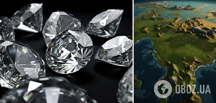 Scientists have named the conditions under which diamond eruptions occur on Earth