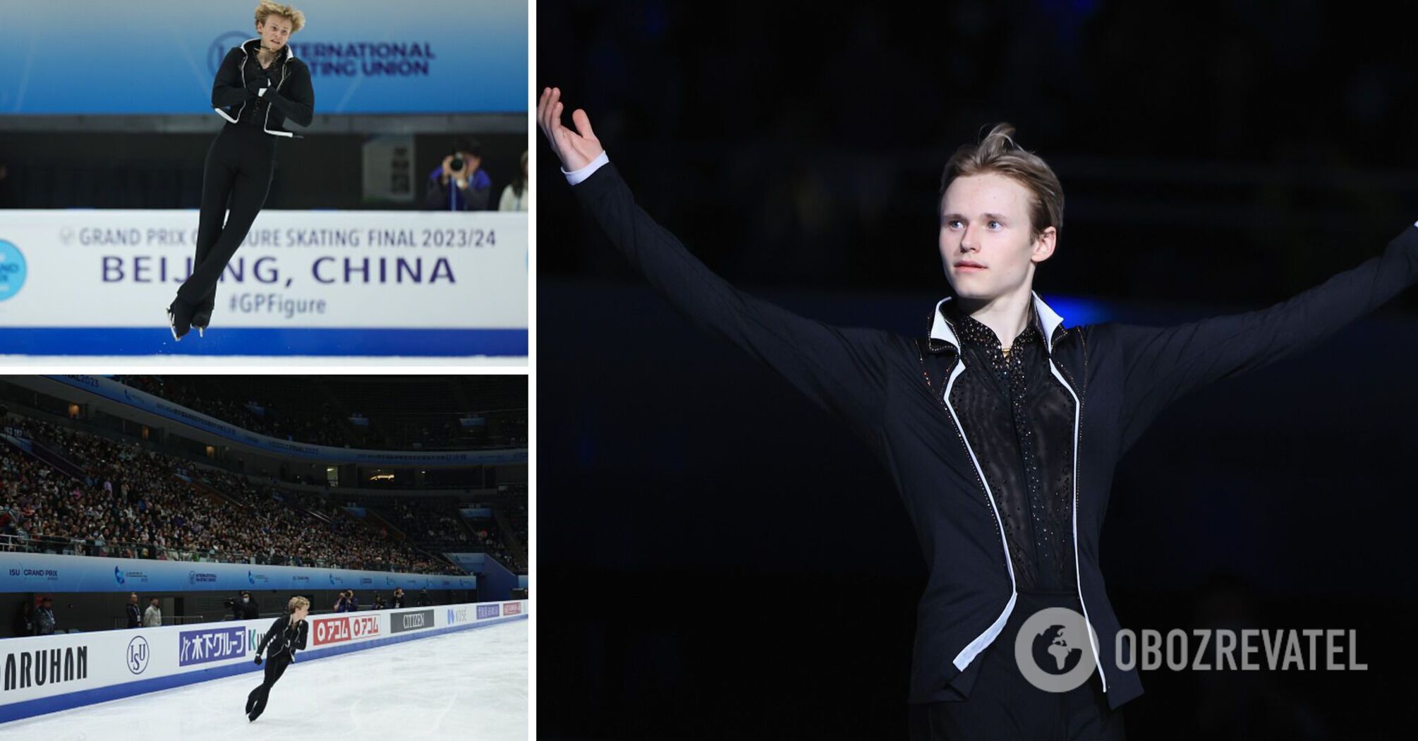 World's first: American figure skater sets a historic achievement. Video of the jump