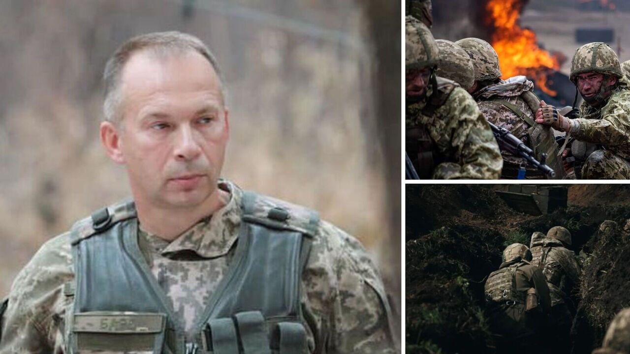 Syrskyi spoke about the situation in eastern Ukraine