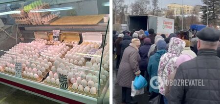 Rosjanie wykupują drogie jajka z powodu niedoboru