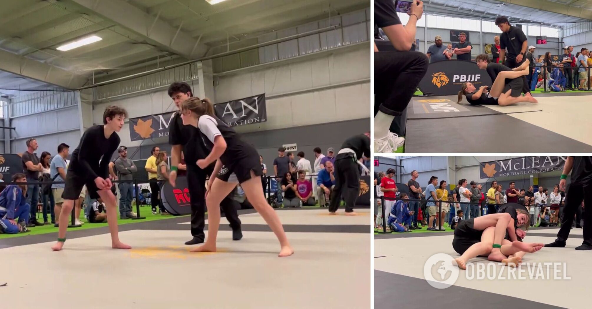 Wideo chłopca i dziewczynki zapaśników na turnieju w Stanach Zjednoczonych zgromadziło 17 milionów wyświetleń dziennie
