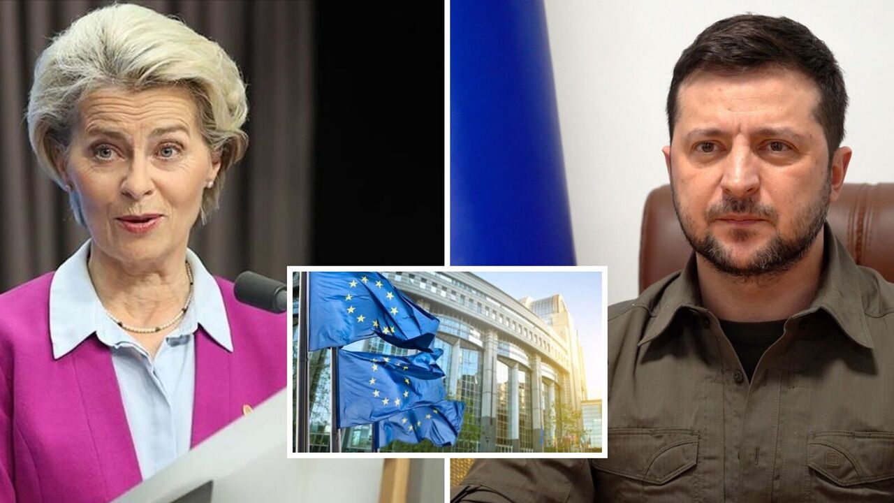Zełenski i von der Leyen uzgadniają stanowiska przed posiedzeniem Rady Europejskiej