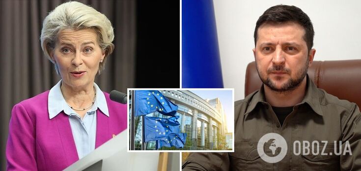 Zełenski i von der Leyen uzgadniają stanowiska przed posiedzeniem Rady Europejskiej