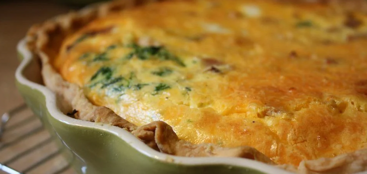 Pie with a filling