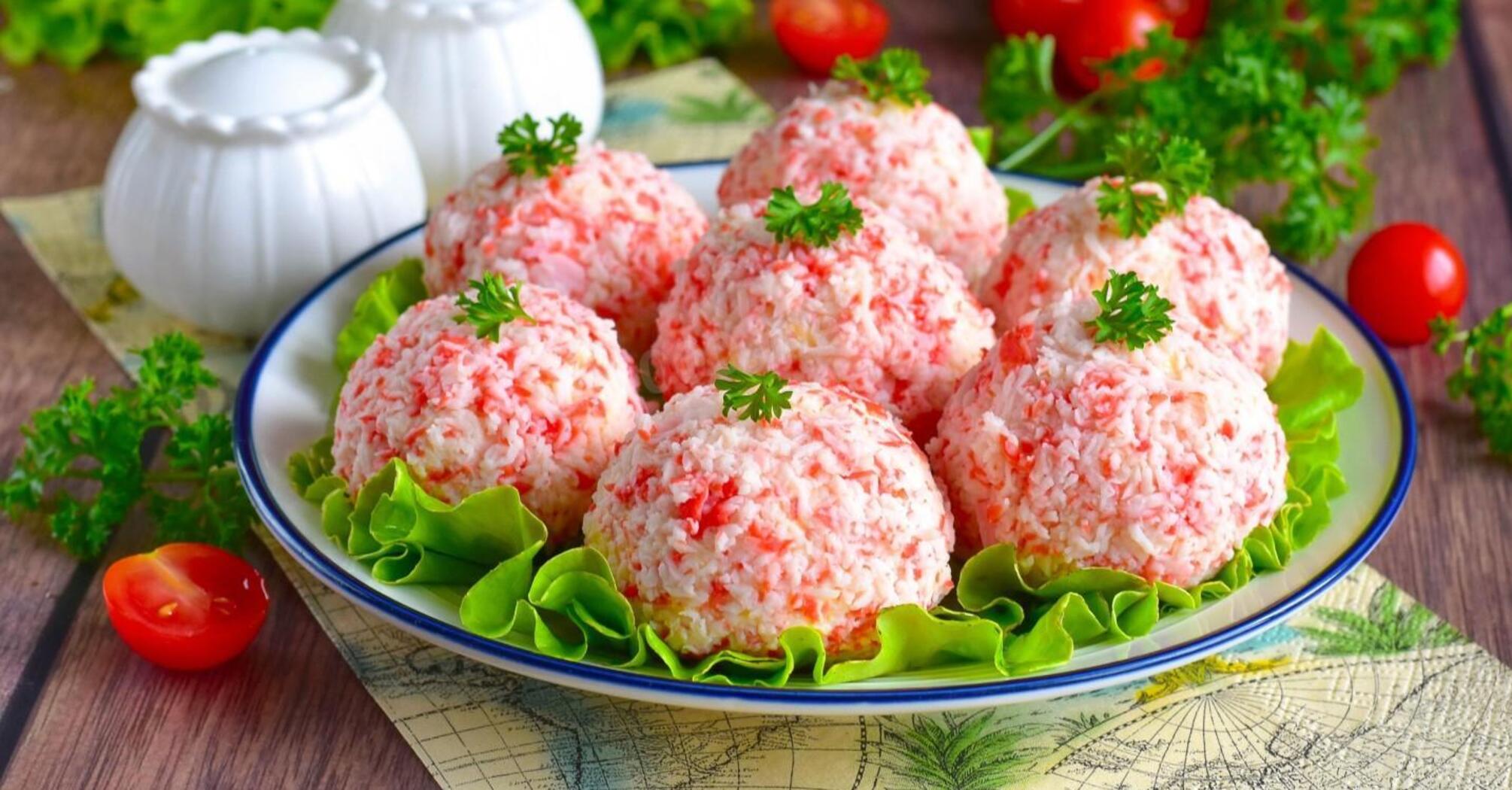 Recipe for the appetizer