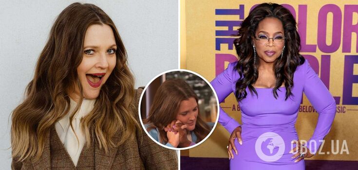 Drew Barrymore and Oprah Winfrey's excessive "fondling" left fans worried
