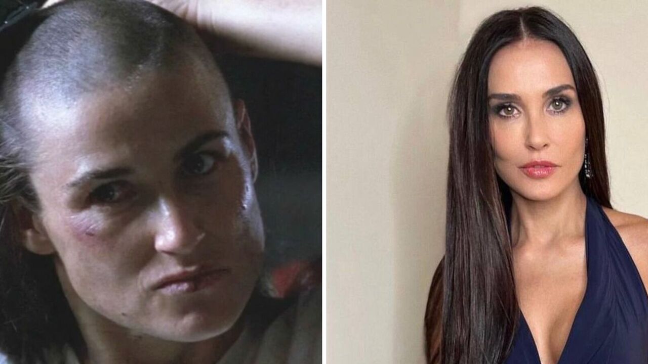 Five famous actresses who shaved their heads for a movie role, wowing fans. Photos