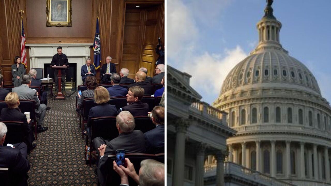 "If Ukraine receives help, it will be able to win this war": Zelenskyy delivers a speech in US Senate. Photo
