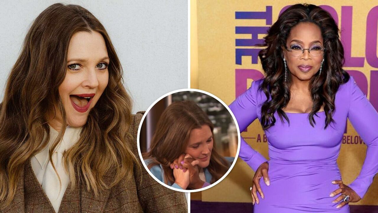 Drew Barrymore i Oprah Winfrey zdezorientowały fanów nadmiernymi "pieszczotami". Wideo.