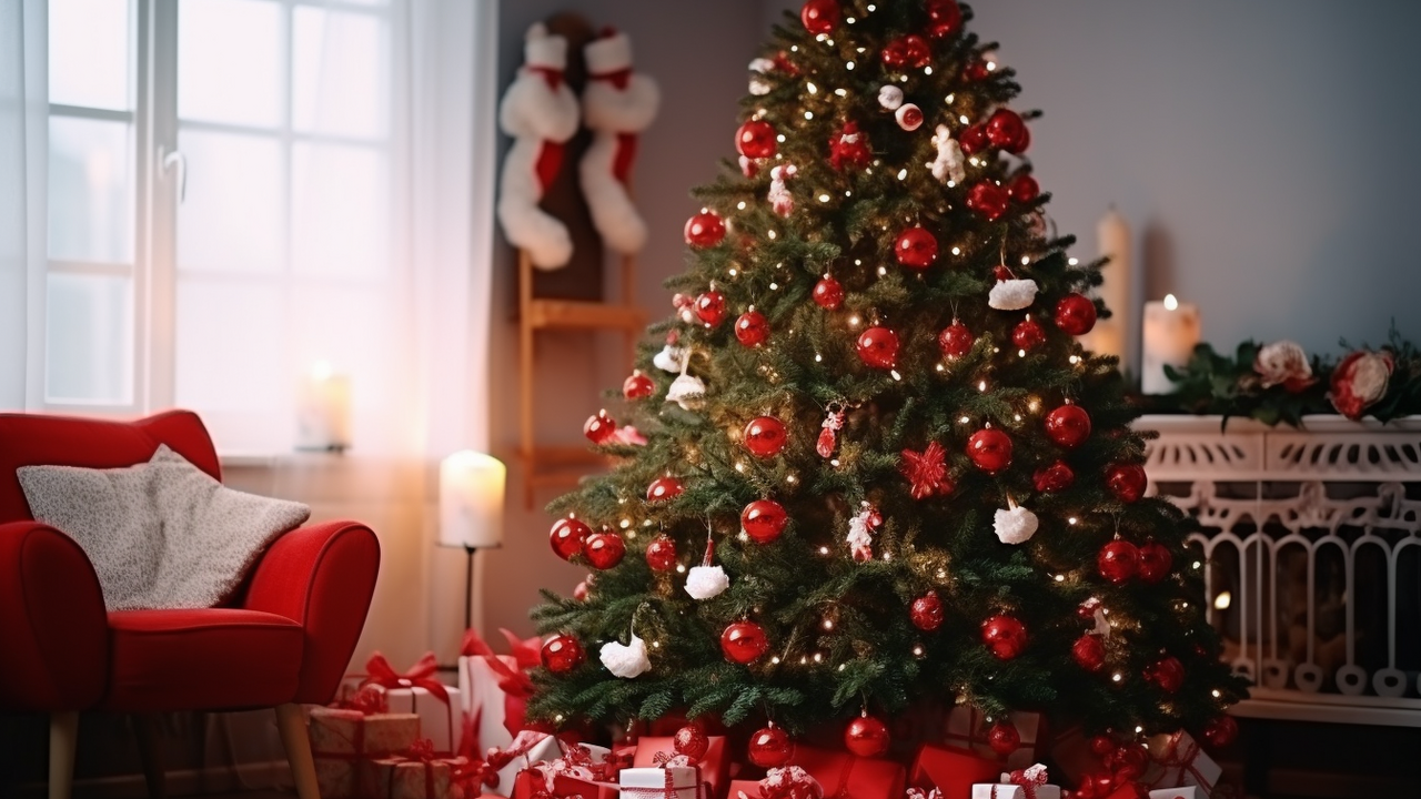 Find who and what is hidden between the Santa Clauses: a fun winter puzzle game