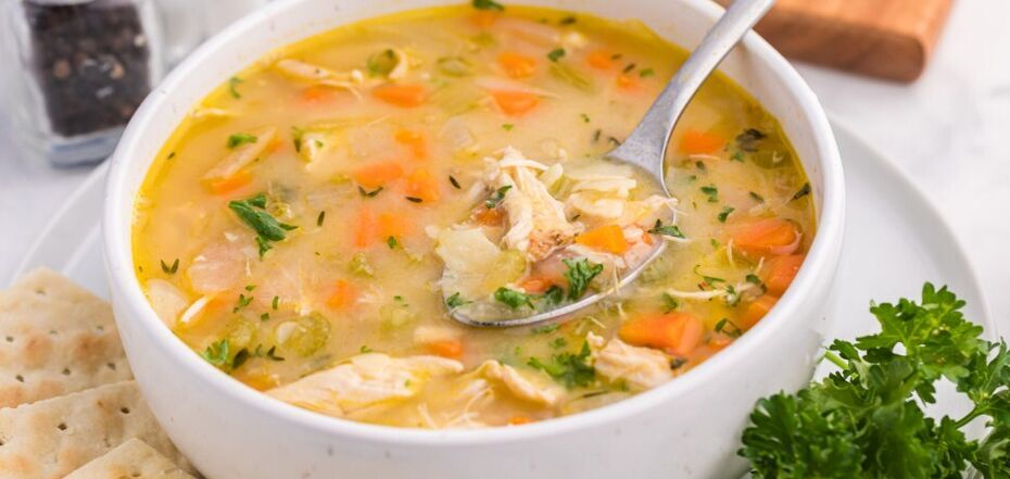 Przepis na zupę z kurczaka