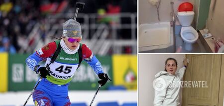 'To żart': rosyjska biathlonistka narzeka na zniszczenia w Rosji