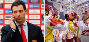 Chińska reprezentacja hokejowa wykluczona z turnieju w Rosji