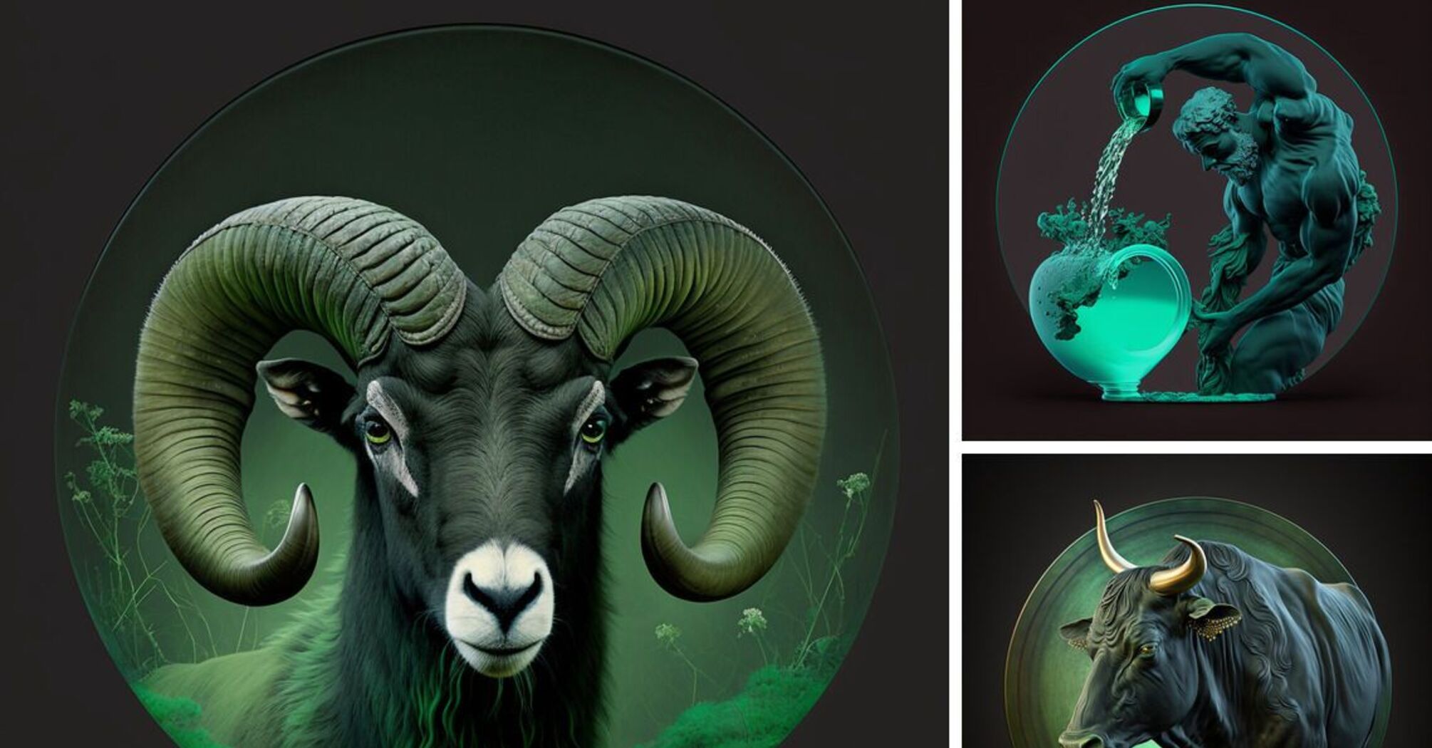 Гороскоп для трех знаков