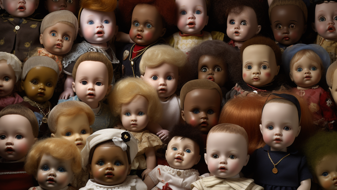 Only people with a high IQ will quickly find the answer: a puzzle with dolls