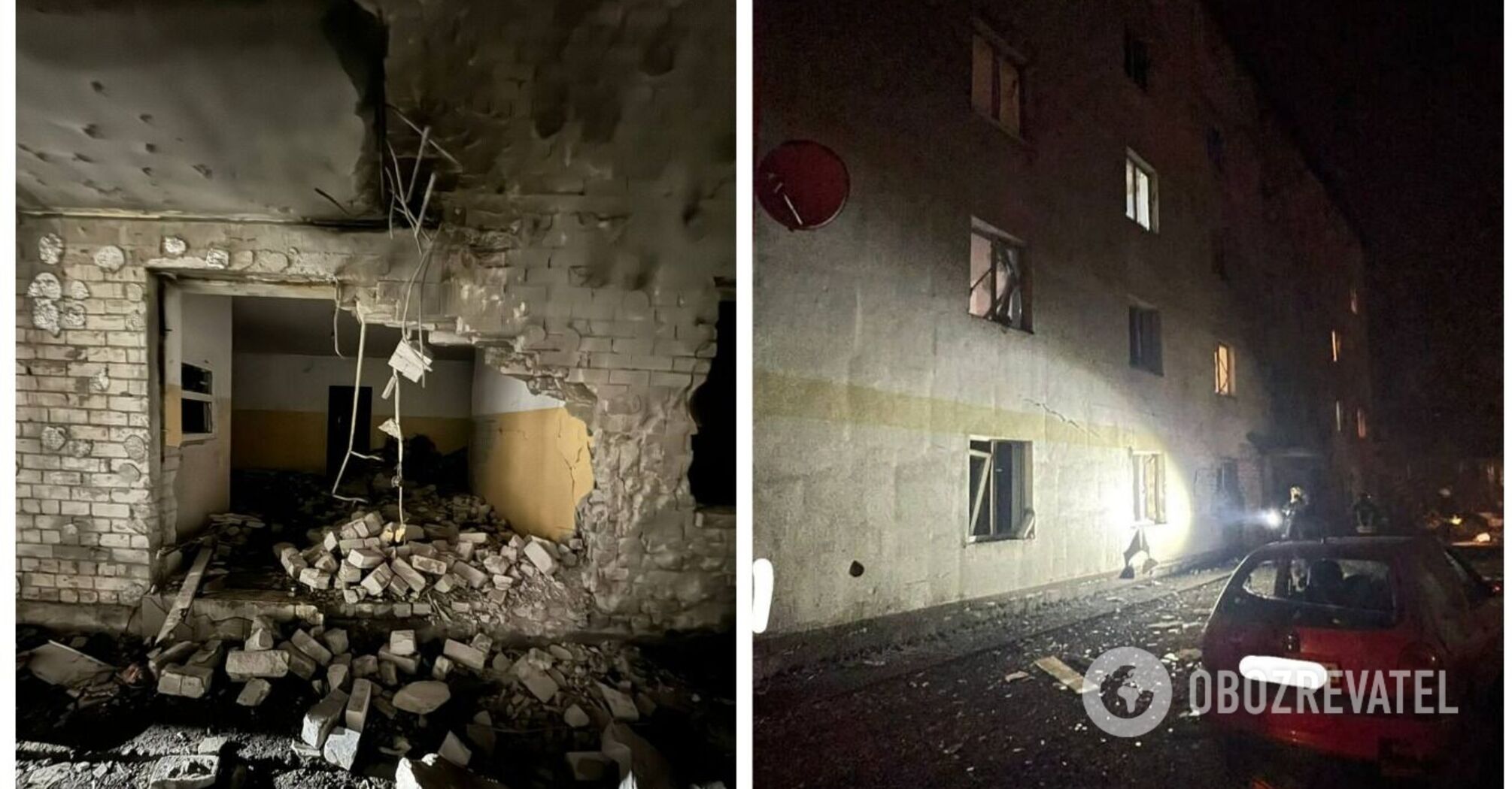 A dormitory was damaged, children were among the victims: new details of the Russian attack on Odesa region. Photo
